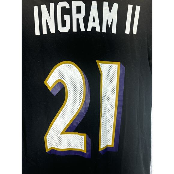 Nike Tee NFL Baltimore Ravens Ingram II Dri-Fit Graphic Tee Men sz S - Picture 3 of 5